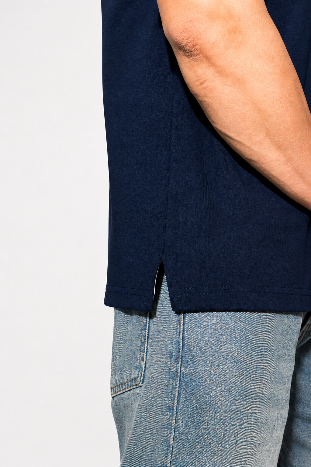 No Borders Pryme Tee – Navy Blue